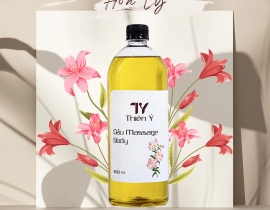 Dầu Massage Body Hoa Ly
