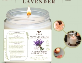 Nến Massage Body Lavender