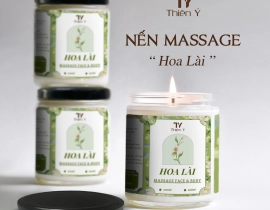 Nến Massage Body Hoa Lài