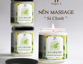 Nến Massage Body Sả Chanh