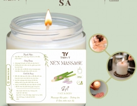 Nến Massage Body Sả
