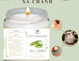 Nến Massage Body Sả Chanh