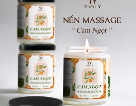 Nến Massage Body Cam Ngọt