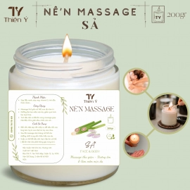 Nến Massage Body Sả