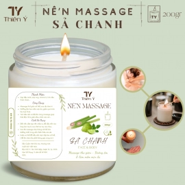 Nến Massage Body Sả Chanh
