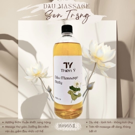 Tinh Dầu Massage Body Sen Trắng