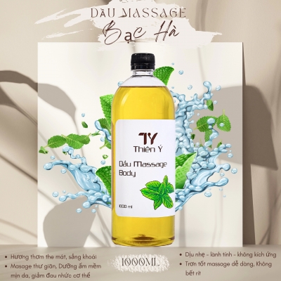 Tinh Dầu Massage Body Bạc Hà