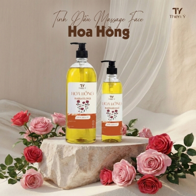 Tinh Dầu Massage Face Hoa Hồng