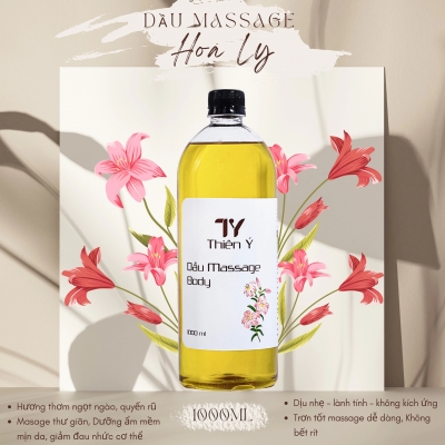 Dầu Massage Body Hoa Ly