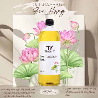 Tinh Dầu Massage Body Hoa Sen