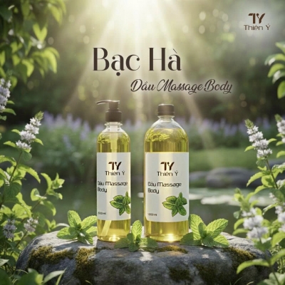 Dầu Massage Body Bạc Hà