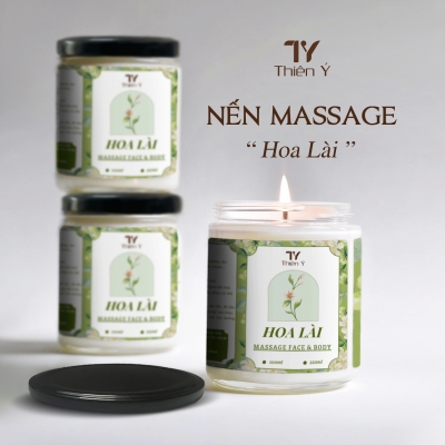 Nến Massage Body Hoa Lài