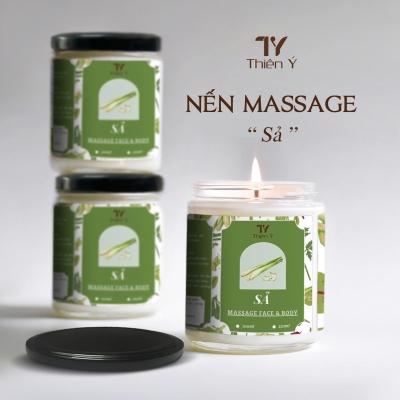 Nến Massage Body Sả