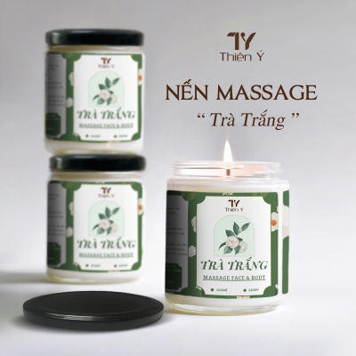Nến Massage Body Trà Trắng