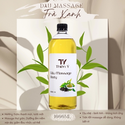 Dầu Massage Body Hương Trà Xanh