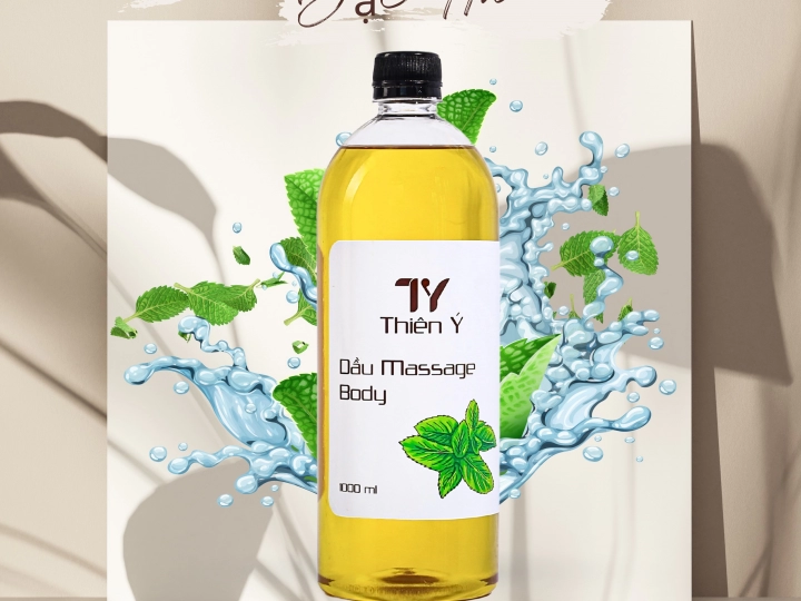Tinh Dầu Massage Body Bạc Hà