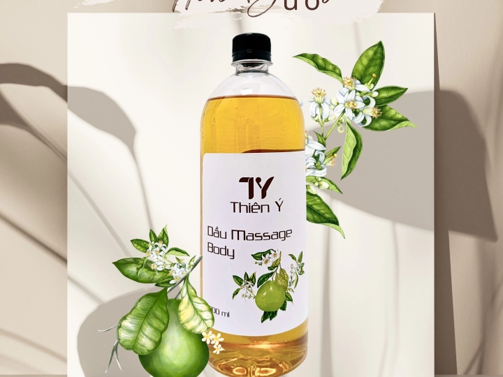 Tinh Dầu Massage Body Hoa Bưởi