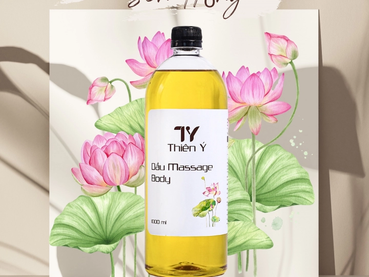Tinh Dầu Massage Body Hoa Sen