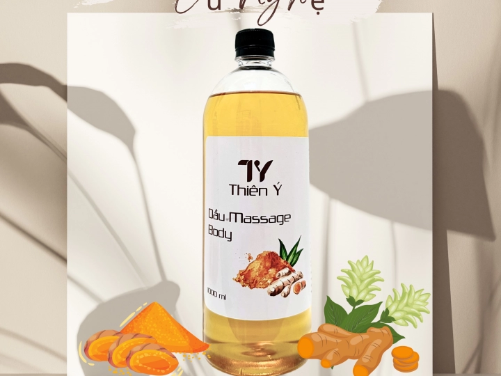 Tinh Dầu Massage Body Củ Nghệ