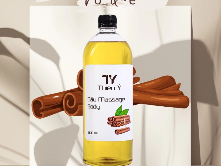Dầu Massage Body Quế