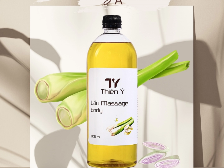 Dầu Massage Body Sả