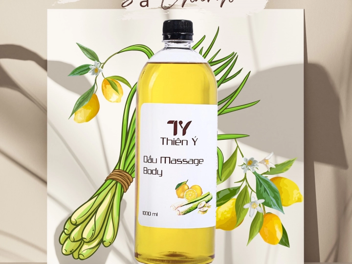 Tinh Dầu Massage Body Sả Chanh