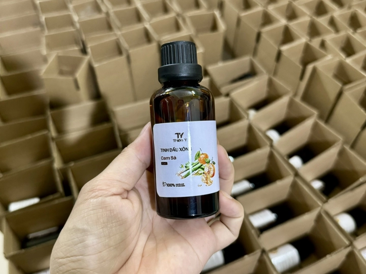 Tinh dầu xông Cam Sả