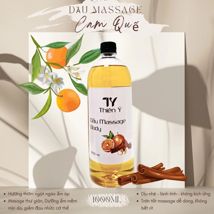 Tinh Dầu Massage Body Cam Quế