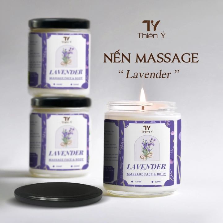 Nến Massage Body Lavender